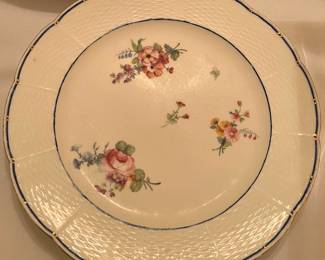 Sevres Hand Painted Plate