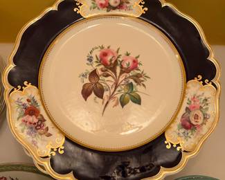 Hand Painted Antique Plates