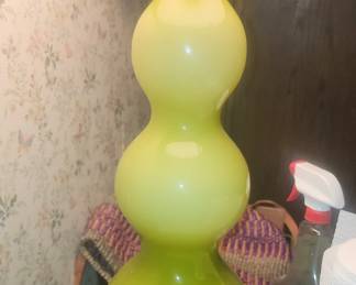 Mid-Century Glass Lamp