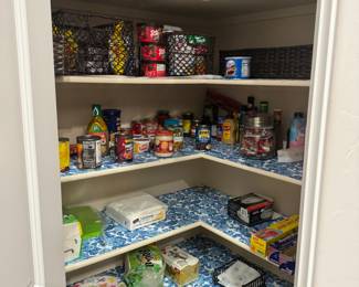 All items in a pantry are one dollar each