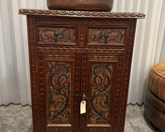 Super cute Spanish style cabinet