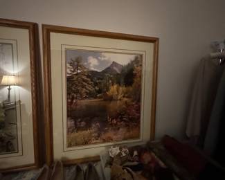 Fantastic, designer Shoe section, Ralph, Lauren, Todd’s, Manola, Blanik, UGGs
A beautiful pair of Colorado signed portraits