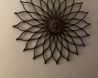 This house has a lot Of metal work