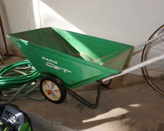 Vintage garden cart