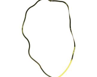 10kt Yellow Gold Herringbone Chain