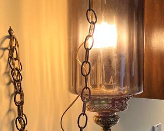 AND.......better yet, take this Vintage swag lamp home Saturday