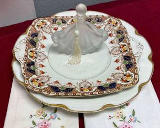 Haviland Limoges Burgess Brothers Plates