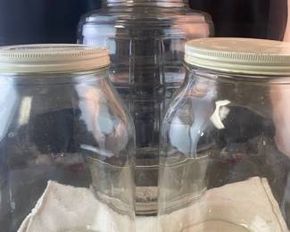 Large Pickle, Ball Jar And More