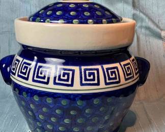 Polish Pottery Fermentation jar