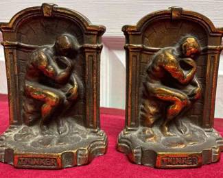The Thinker Bookends