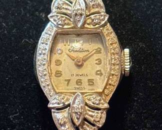 Tradition 14k Diamond Watch