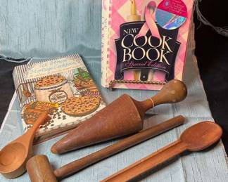 Vintage Kitchen Accessories Cookbooks