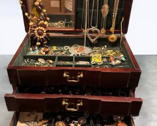Large Jewelry Box Contents