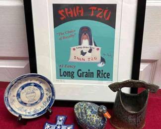 Ken Bailey Shih Tzu Giclee  Other Decor Items