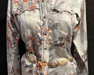 Miss Rodeo American Concho Belt