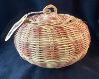 Sallie Lacy Cherokee Basket