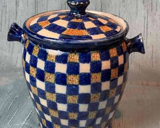 Erphila Germany Lidded Crock