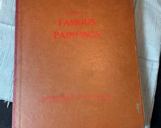 1937 Portfolio Of Famous Paintings