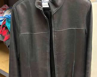 Andrew Marc Leather Coat
