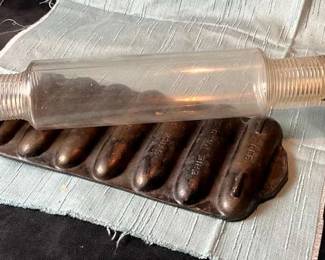 Griswold No 273 Glass Rolling Pin