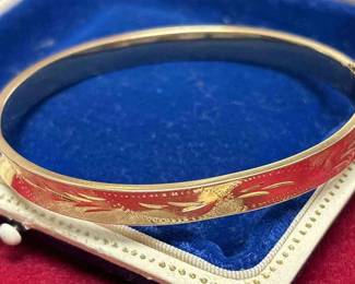 Aurafin 14k Gold Bracelet