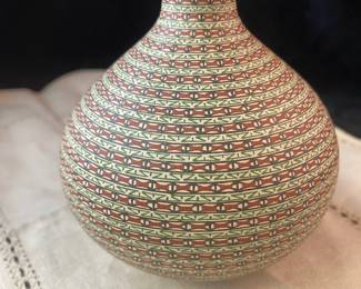 Signed Elvira Bugarini Coto Ortiz Clay Pot