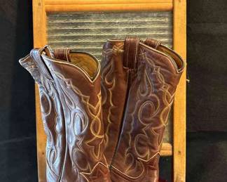 Tony Lama Boots National Washboard Co