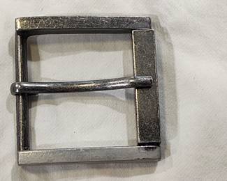 Vintage Single Prong Rectangular Belt Buckle
