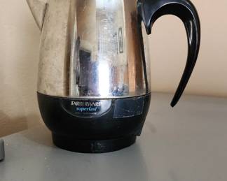 Vintage Farberware Superfast Percolator Coffee Pot 2-4 Cup
