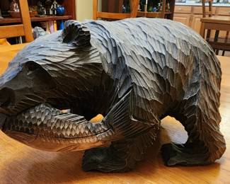 Japanese Wooden Hokkaido Ainu Bear