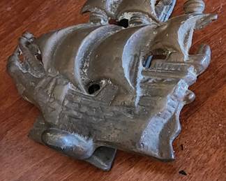 Cast Metal Paper Weight Clip Ship