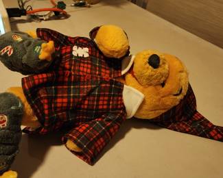 Disney Store Winnie Holiday Morning Pooh Plush Stuffed Animal