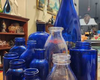 Cobalt Blue Jars and more