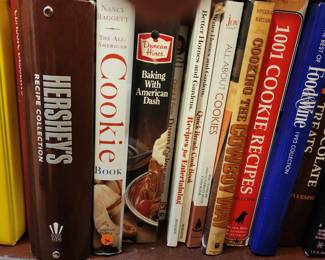 The All American Cookie Book, Cooking The Cowboy Way, All About Cookies for a few.