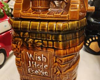 Vintage McCoy Cookie Jar, “Wish I Had A Cookie” Wishing Well Cookie Jar. 1960’s