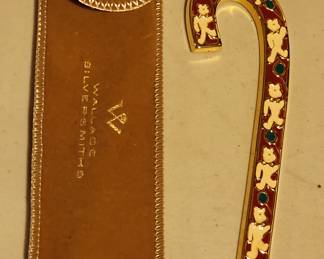 Candy Cane-Ornament by WALLACE SILVER