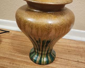 Vintage Art Pottery Drip Glazed Vase