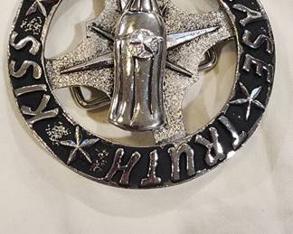 Olander Silver Star 2004 Spin The Bottle Belt Buckle Truth or Dare