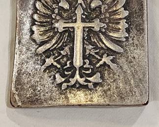 Spanish Civil War Army Belt Buckle Franco Crown Eagle