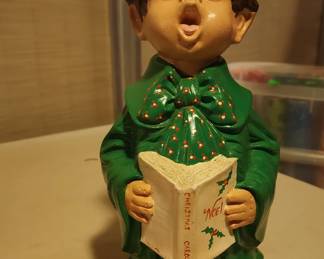 Christmas Caroler Boy