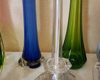 ED Candle Faux Crystal Creative Pillar Lamp Romantic Wedding Clear Battery