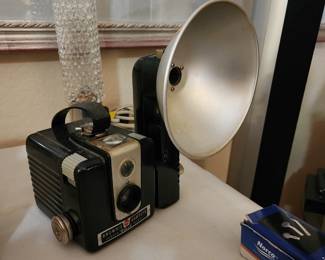 Kodak Brownie HAWKEYE Camera with Flash Holder