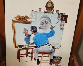 Norman Rockwell Artist and Illustrator 1970 Book By Abrams