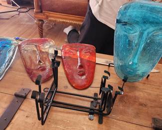 4 "SKY DREAMERS" SCONCES BY JARAMILLO BROTHERS OF MEXICO