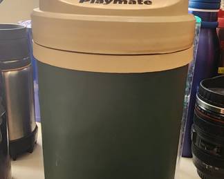 Igloo Playmate Half Gallon Green/Tan Cooler Thermos Water Jug