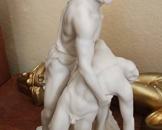 Menelaus Holding The Body of Patroclus Sculpture