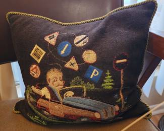 Vintage Throw Pillow