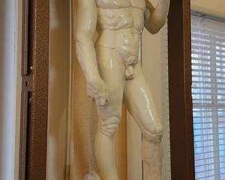 Vintage Sculpture -David Grande Garden Statue
