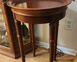 Bombay Company Furniture Side Table with Removable Tray