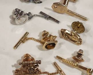 A Variety of Tie Tacks